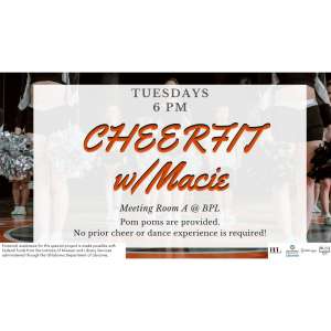 Photo of CHEERFIT with Macie.